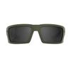 SPY+ - REBAR SE ANSI, Matte Olive, Happy Gray Green, Medium-Large, Sunglasses, Unisex, Adult view 3