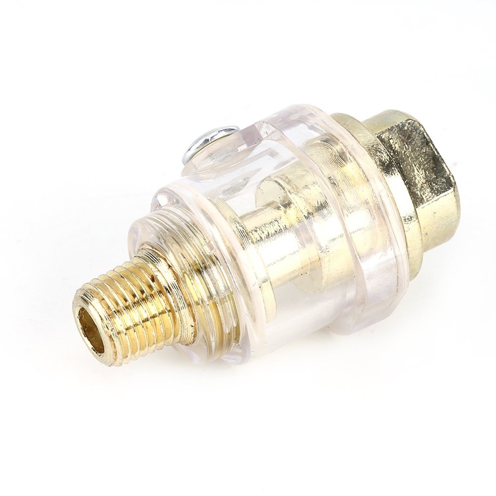 gernie Compressor Pipe Oil Oiler Utensil Automatic Tool Inline Oiler for Pneumatic Tools Lubricators, gernied2g9hktmup
