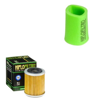 DB PARTS air filter and oil filter kit compatible with Yamaha YFM400 Big Bear IRS 2007-2012