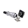 ZBLZGP WS20 Waterproof IP67 Aviation WEIPU Connector Plug Socket M20 Square Panel Mount Electrical Power Metal Thread Connector for Industrial Signal LED (Female Plug and Male Socket, 6Pin 25A/5A) view 1