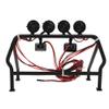 RC Car Roll Cage, Durable Metal Construction with Bright LED Lighting, Off Road Roll Cage, for Racing Hobbyists Competition and Daily Use Off Road Adventures view 1