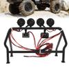 RC Car Roll Cage, Durable Metal Construction with Bright LED Lighting, Off Road Roll Cage, for Racing Hobbyists Competition and Daily Use Off Road Adventures view 4