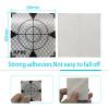 Liyuusi 60X60MM 100PCS Reflector Targets for Total Stations Paste Up Reflector, Survey Target Mark with Black Triangle Reflective Sheet for Total Stations,White view 3