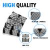Liyuusi 30X30MM 100PCS Reflector Targets for Total Stations Paste Up Reflector, Survey Target Mark with Black Triangle Reflective Sheet for Total Stations,White view 2