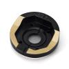 INJORA Brass Steering Knuckles with Counterweight Kit for 1/18 RC Crawler TRX4M Upgrade Parts view 3
