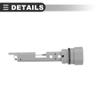 Motoforti Car Coolant Level Sensor, for Ram 2500 2013-2018, Plastic, Metal, No.68354536AA, Gray view 4