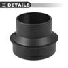 Motoforti Universal Car Air Ducting Connector, Straight Air Heater Duct Joiner Connector Pipe, 75mm to 60mm,Plastic, Black, 2pcs view 4