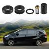 Partuto Fuel Injector Seal O Ring - Car O-Ring Rebuild Repair Kit - for Toyota Cressida 1988 NBR Rubber Black - 4 Sets view 2