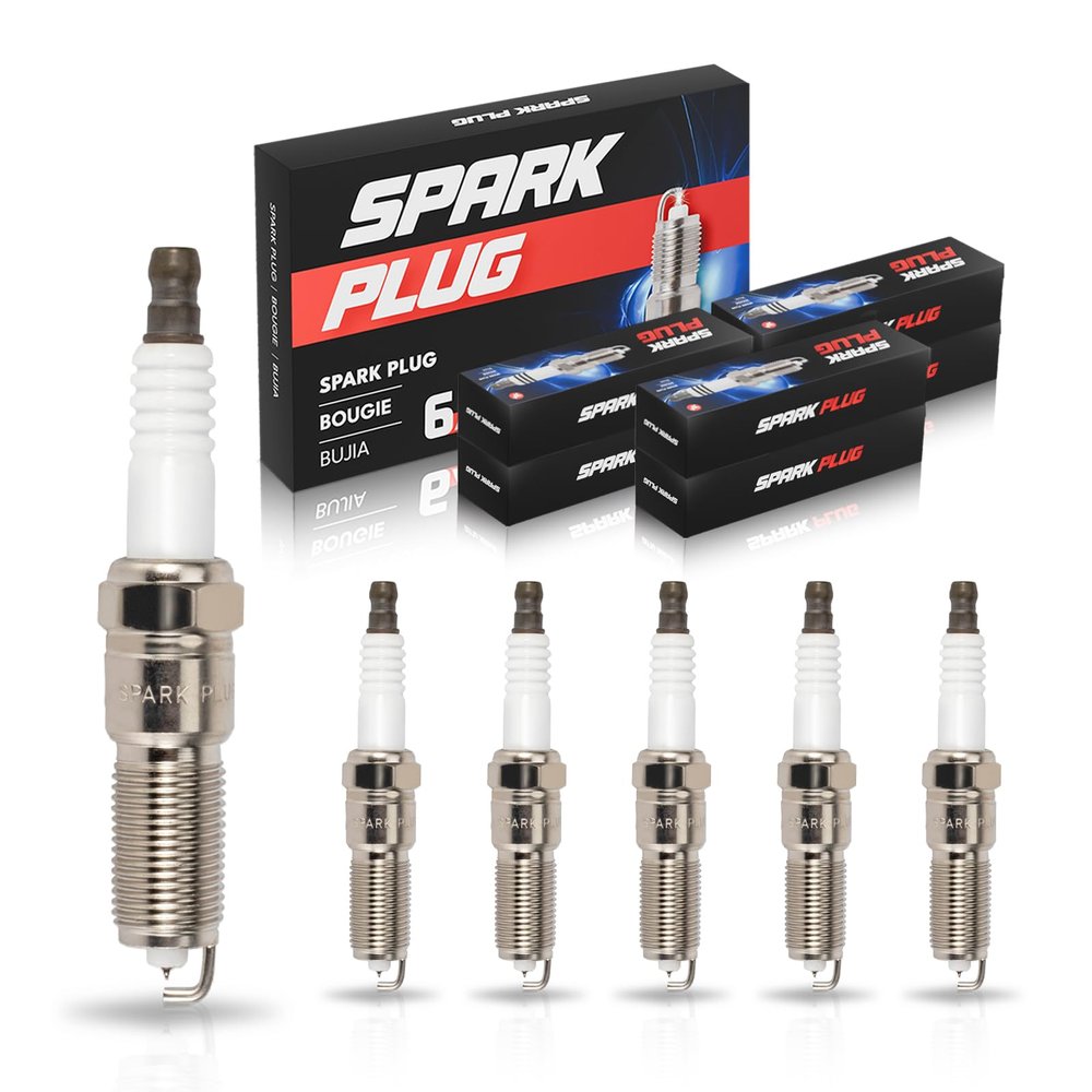 ENA Iridium Spark Plug for 2314 Compatible with Jeep Wrangler Dodge Grand Caravan Charger Avenger Magnum Stratus Chrysler Town & Country 300 Sebring Voyager Pacifica Volkswagen Routan V6 Set of 6