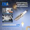 ENA Iridium Spark Plug for 2314 Compatible with Jeep Wrangler Dodge Grand Caravan Charger Avenger Magnum Stratus Chrysler Town & Country 300 Sebring Voyager Pacifica Volkswagen Routan V6 Set of 6 view 3