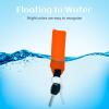 TecUnite Floating Neoprene Boat Keychain with Safety Lanyard 3 Pack Bright Color Floating Key Chain Large Foam Key Float for Fishing Water Sports Surfing(5.5 Inch,Orange) view 3