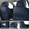 Leather Deluxe 5-Seat Covers for Lexus GS 350 2007-2020, Blue-White view 4