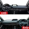 DQWERL Fit for Hyundai Sonata 2005-2009,Car Dashboard Cover,Black Dashboard Covers,Non-Slip Dash Board Cover Mat,Car Accessories, Lhd Red Edge view 2