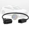 AMHTDOL OBD1 to OBD2 Adapter for Honda 3 Pin Cable,Compatible with Honda Vehicle 3pin Obd1 to 16pin Obd2 Adapter Cable Diagnostic Connector, Work with ELM327 OBD2 Scan Tool and OBD 1 Code Reader view 1