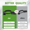 AMHTDOL OBD1 to OBD2 Adapter for Honda 3 Pin Cable,Compatible with Honda Vehicle 3pin Obd1 to 16pin Obd2 Adapter Cable Diagnostic Connector, Work with ELM327 OBD2 Scan Tool and OBD 1 Code Reader view 4