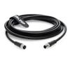 M8 4 Pin A-Code Male to Female Cable, IP67 Waterproof PVC Shielded Sensor Cord for Profibus, IO-Link, Sick, Keyence, Omron, 50M (164.0FT) view 2