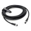M8 4 Pin A-Code Male to Female Cable, IP67 Waterproof PVC Shielded Sensor Cord for Profibus, IO-Link, Sick, Keyence, Omron, 50M (164.0FT) view 4