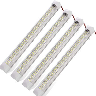 Megrezo 12 Volt LED Lights Bar - Daylight 6000K 108 LED - Pack of 4
