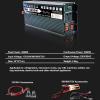 4000W 5000W 8000W Pure Sine Wave Inverter 12V/24V/48V/60V/72V DC to 110V/220V-240V AC,Car Power Inverter with Dual AC Outlets,LCD Display,for Home,RV Vehicle,Road Trips,Camping (Color : 4000W, Size view 2