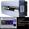 4000W 5000W 8000W Pure Sine Wave Inverter 12V/24V/48V/60V/72V DC to 110V/220V-240V AC,Car Power Inverter with Dual AC Outlets,LCD Display,for Home,RV Vehicle,Road Trips,Camping (Color : 8000W, Size view 3
