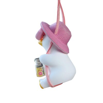 Swing Duck Car Hanging Decor Car Decoration Pendant Auto Rearview Hanging Ornament Duck Car Accessory Wall Hanging Decoration