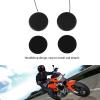 Motorcycle Helmet Headset, Helmet Speakers with 3.5mm Jack, Universal Wired Headphones for Racing & Sports Helmets, Motorcycle Audio System, Bike Helmet Earphone, Black view 4