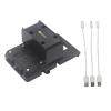 QIYANYANG Motorcycle Phone Holder Navigation Parts Bracket Fit For BMW R1250RT R 1200 Rt R1200RT 2014-2020 2019 Wireless Charging Mount Stand Handlebar Braces (Size : Wireless and USB) view 1