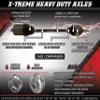Demon Powersports Xtreme Heavy Duty Axle for 2020-2024 Can-Am Maverick X3 Max X ds Turbo RR Front Left,Front Right view 2