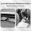 ihreesy Car Sunglasses Holder,Magnetic Leather Sunglass Hanger Clip Universal Eyeglasses Mount Ticket Card Clip Glasses Eyeglass Hanger Clip for Car Sun Visor,Black view 3
