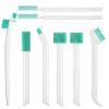 Gjinxi 8Pcs Small Cleaning Brushes for Household, Detailed Cleaning Tool, Crevice Cleaning Tool Set, Detail Tiny Scrub Cleaner Brush for Window Groove Bottle Toilet Keyboard Car Small Space Gap Corner view 1
