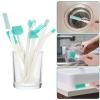 Gjinxi 8Pcs Small Cleaning Brushes for Household, Detailed Cleaning Tool, Crevice Cleaning Tool Set, Detail Tiny Scrub Cleaner Brush for Window Groove Bottle Toilet Keyboard Car Small Space Gap Corner view 3