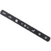 Button Stickers Repair Kit for Chevy Corvette C6 Accessories 2005-2013, Dash A/C Climate Control Buttons Repair Decals Stickers Set, Air Conditioning Switch Button Cover Repair Kit, PVC view 3