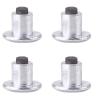 SIXRUN Tire Stud Screws 100pcs 6.5mm 0.26" Anti-Slip Practical Snow Spikes for Motorcycle ATV Shoes view 4