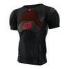 Troy Lee Designs Stage Ghost D30 Short Sleeve Baselayer, Solid Black, Large view 1
