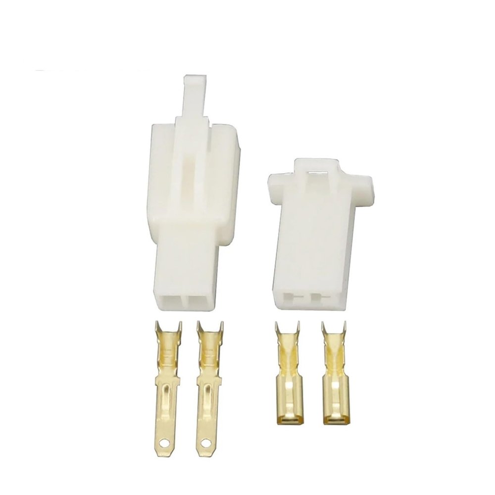 DLAHPJPT 5/10 Sets 2 Pin 2.8mm Wire Harness Motorcycle Sensor Connector Automotive Cable Socket 6030-2991 6040-2111 DJ7021A-2.8-11/21 (Size : 5 Sets)