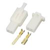 DLAHPJPT 5/10 Sets 2 Pin 2.8mm Wire Harness Motorcycle Sensor Connector Automotive Cable Socket 6030-2991 6040-2111 DJ7021A-2.8-11/21 (Size : 5 Sets) view 2