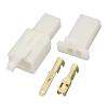 DLAHPJPT 5/10 Sets 2 Pin 2.8mm Wire Harness Motorcycle Sensor Connector Automotive Cable Socket 6030-2991 6040-2111 DJ7021A-2.8-11/21 (Size : 5 Sets) view 3