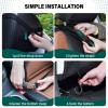 ZENWAWA Car Seat Back Kick Mats Van Gogh Paris Night Print, Seatback Protector with Pockets for Tablet Bottle Tissue Book, Auto Storage Organizers 25x18 IN 2 Pack view 4
