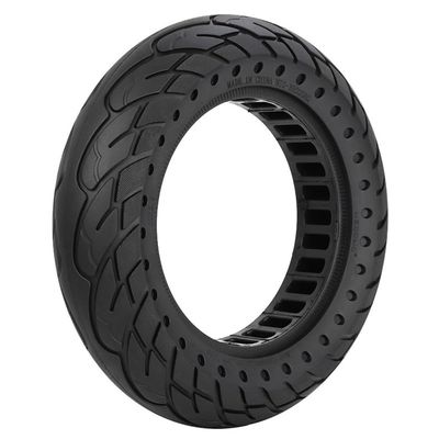 XIBANY Motorized Scooter 10 Inch Solid Tire 10X2.5 10x2.50 for Nine Bot for Kugoo M4 MAX G30 Electric Scooter Polka Dot Inner Honeycomb Tire Rubber Parts Motorized Scooter (Color : Black)