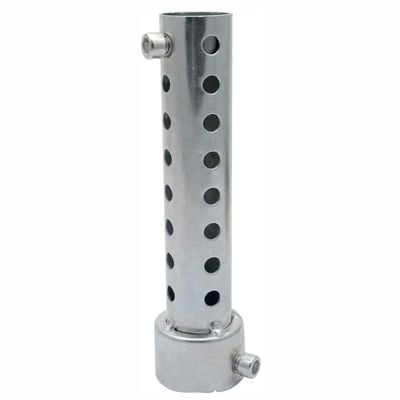 Karlass Universal 1PC 48mm*140mm Motorcycle Exhaust Muffler DB Killer Muffler Adjustable Silver