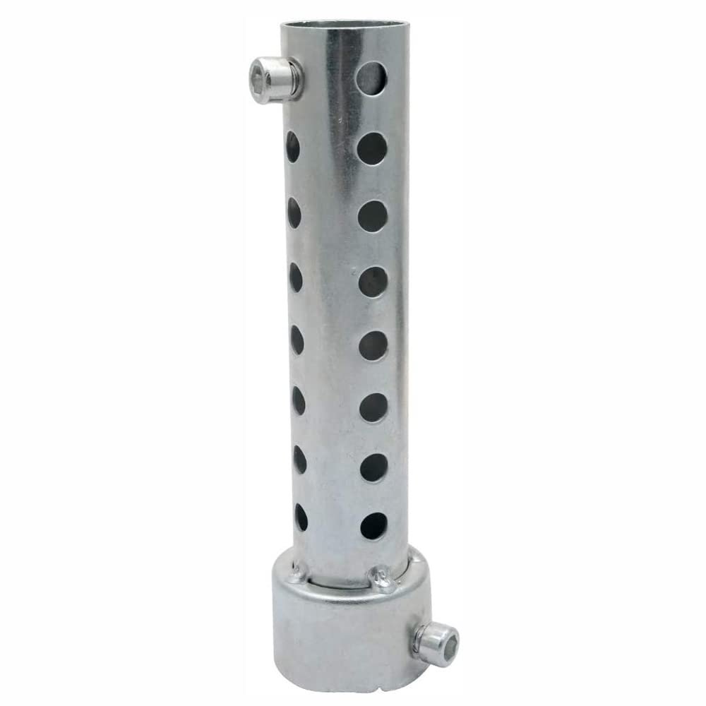 Karlass Universal 1PC 48mm*140mm Motorcycle Exhaust Muffler DB Killer Muffler Adjustable Silver