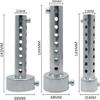Karlass Universal 1PC 48mm*140mm Motorcycle Exhaust Muffler DB Killer Muffler Adjustable Silver view 3