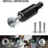 Karlass Universal 1PC 48mm*140mm Motorcycle Exhaust Muffler DB Killer Muffler Adjustable Silver view 4