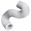 3 Inch Boat Blower Hose 10 Feet for Boat Vent Bilge Blower Exhaust Fan HVAC Ventilation, Flexible Marine Blower Hose for Boat Bilge Blower Fan Ducting Hoses, White SHI 40030031 view 1