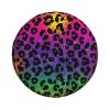 Spare Tire Cover Compatible with Hot Pink Purple Cheetah Leopard Print for Trailers RV Wheel Covers Tire Cover Protectors for Travel Trailer Truck Travel Trailer, 15 inch view 2