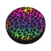 Spare Tire Cover Compatible with Hot Pink Purple Cheetah Leopard Print for Trailers RV Wheel Covers Tire Cover Protectors for Travel Trailer Truck Travel Trailer, 15 inch view 3