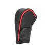 ihreesy PU Leather Auto Gear Shift Knob Cover,Anti-Slip Gear Shifter Protector Cover Universal Stick Shift Knob Cover Accessories for Women Men,Black view 4