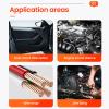 AOWINHIT Car Self Adhesive Anti Squeak Rattle Felt Automotive Wiring Harness Tape Insulation (19mm*15m) view 2