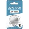 Rome Tech CR2032 Batteries Replacement Compatible with Mazda CX7 / CX9, Tesla Model S - CR2032 Tesla Key Card Replacement view 1
