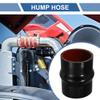 X AUTOHAUX 1 Pcs 70mm/2.76" 102mm/4.02" Length Black Red Silicone Hump Hose Coolant Hose Universal view 2